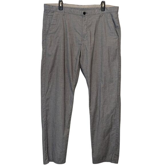 Calvin Klein Other - Calvin Klein Gray Flat Front Dress Straight Leg Pants Slacks Size 38W 32L